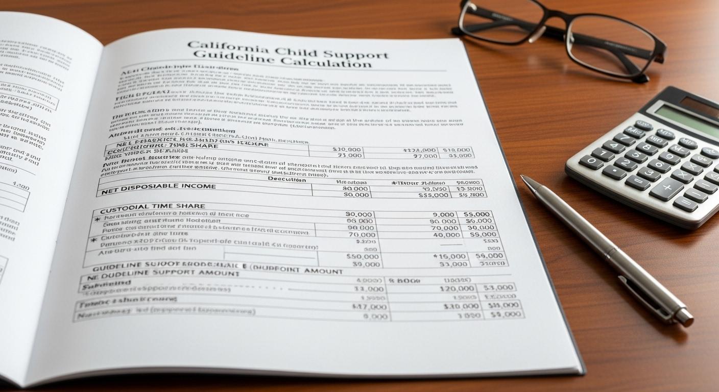 양육비 산정기준표