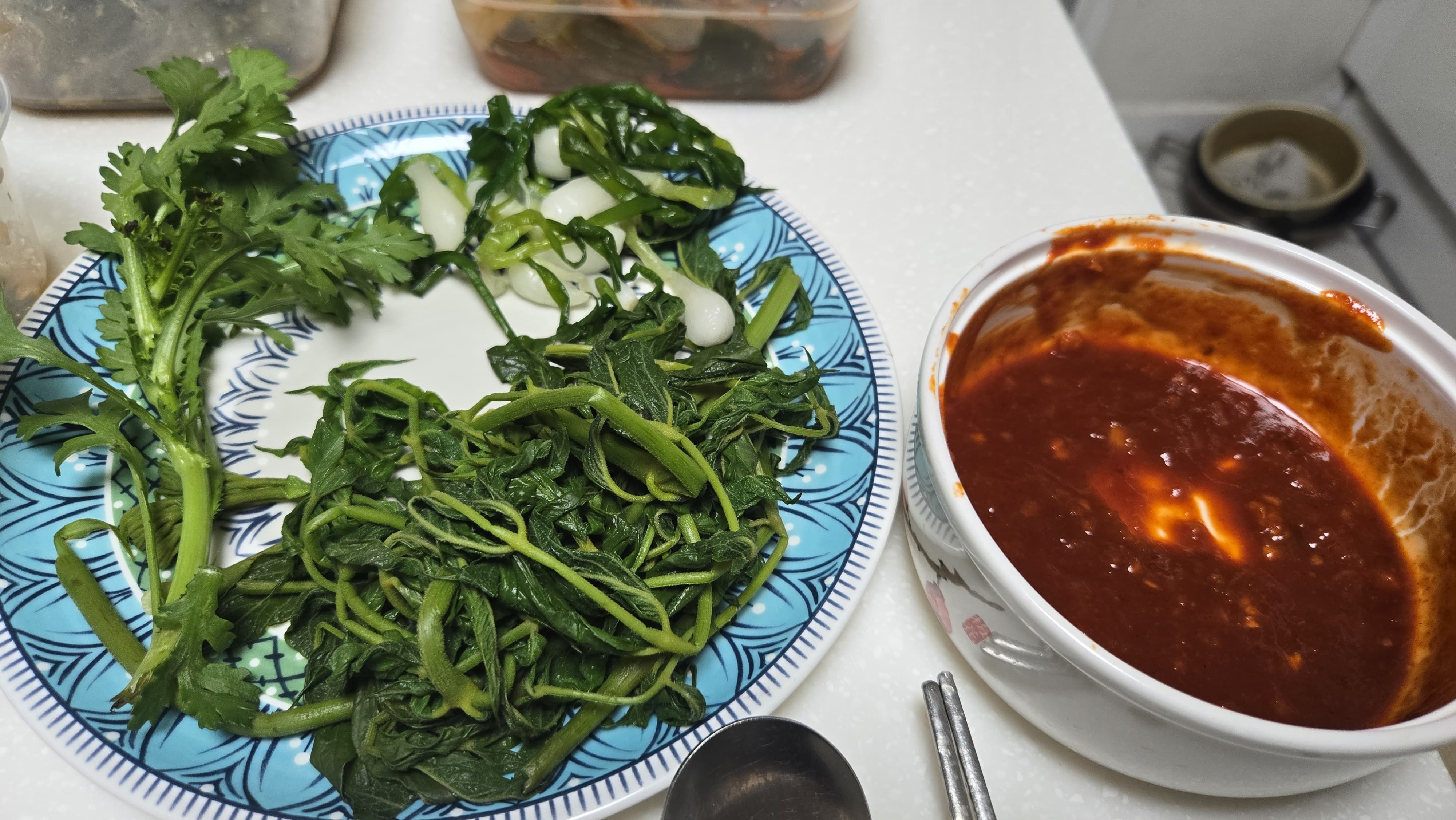 된장 조금 넣으면 최고