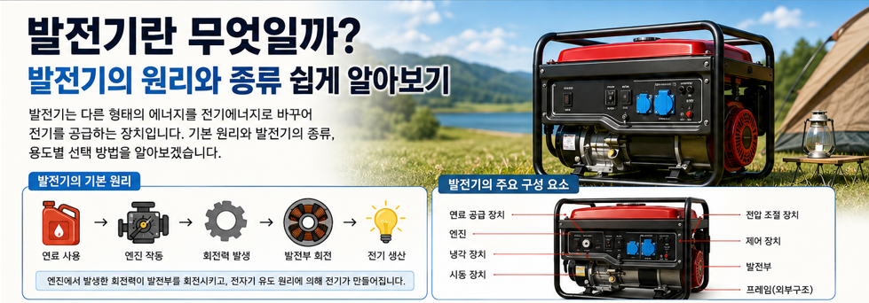 발전기의 원리와 종류