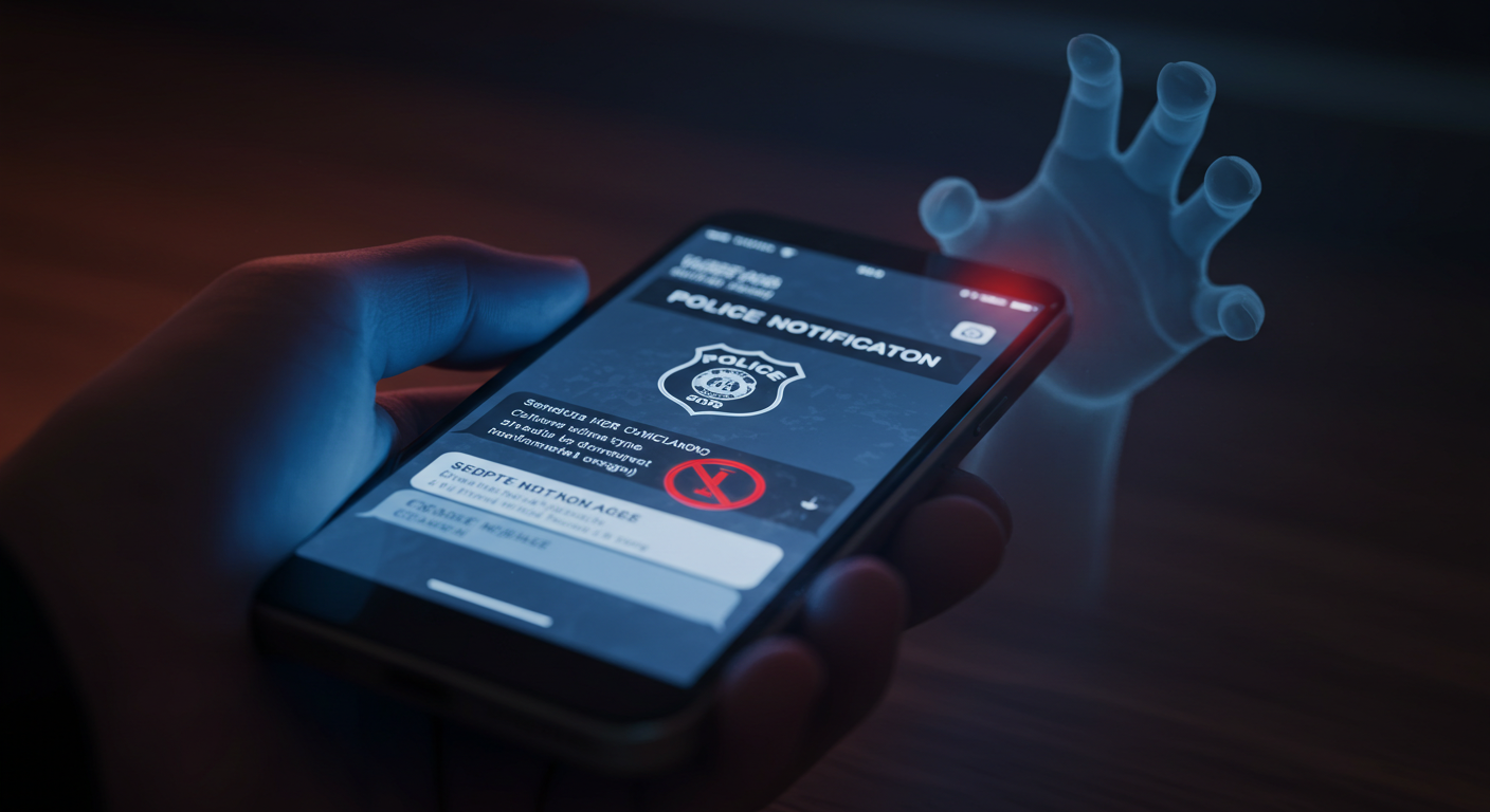 경찰청 안내문자 사칭 피싱 주의!