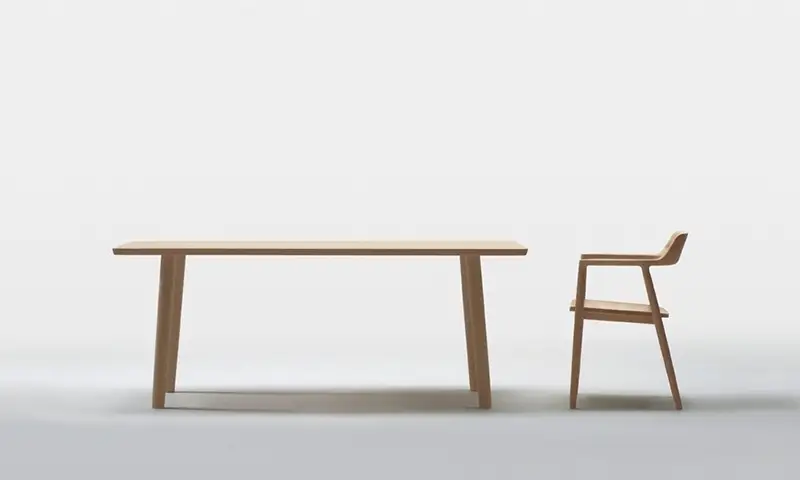 Maruni 테이블과 히로시마 체어