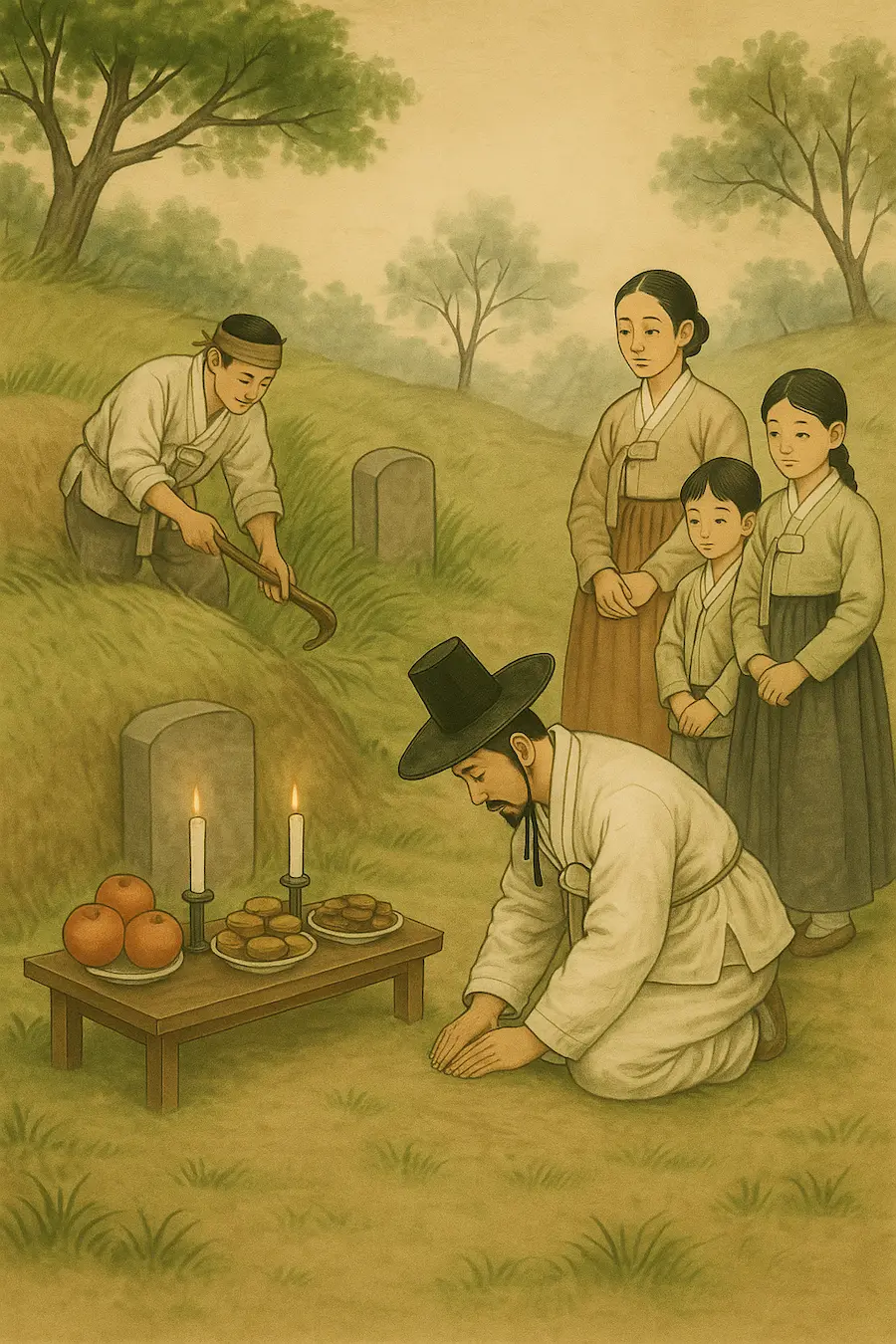 청명날 전통 풍습