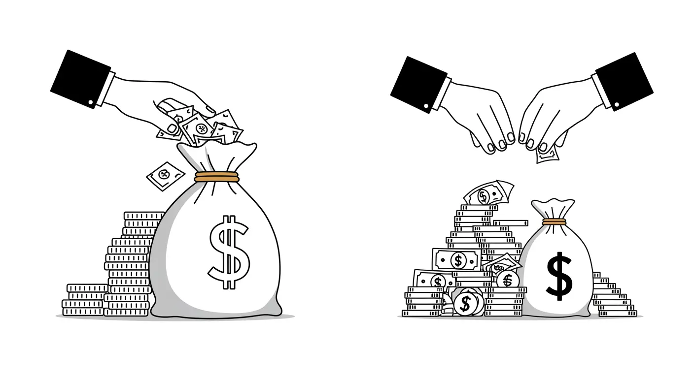 초기 사업비가 높은 연금저축보험과 운용보수가 낮은 연금저축펀드의 수수료 구조 차이