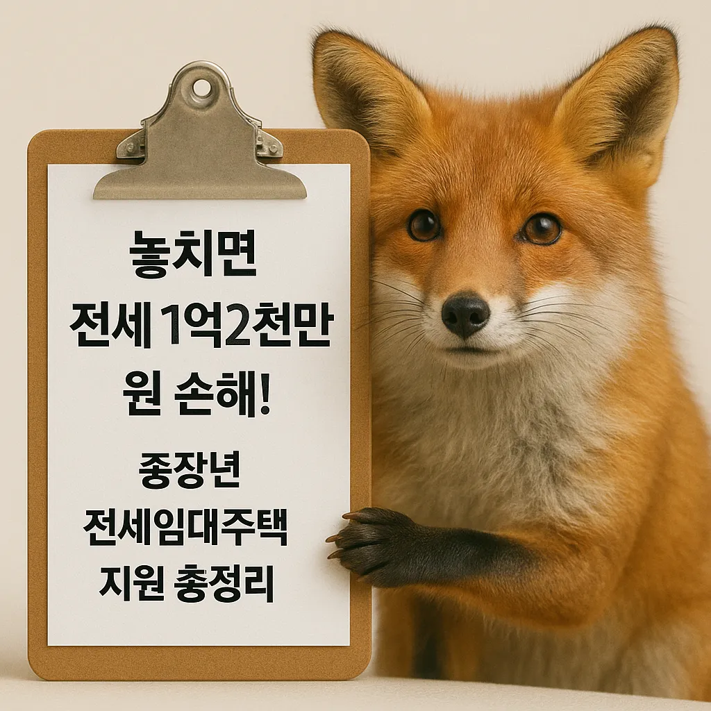 2025 중장년 전세임대주택 지원, 전세보증금 1.2억 지원, LH청약센터 신청방법 총정리