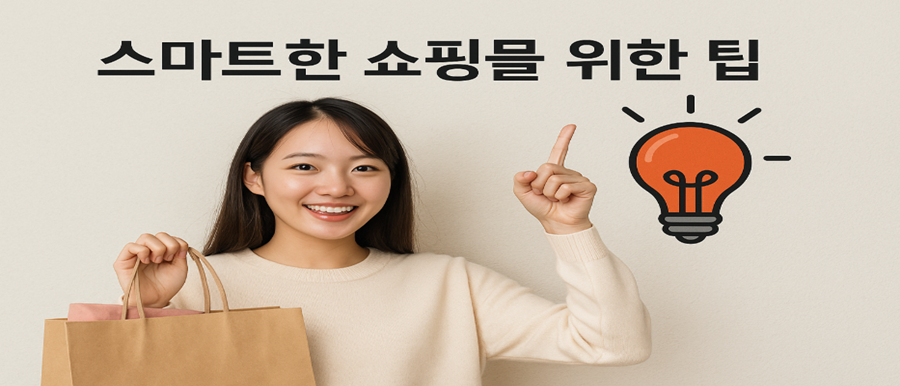스마트한 쇼핑팁사진