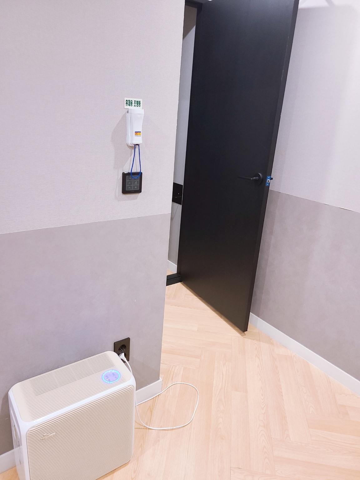 창원 북면 호텔 포레스트701 패밀리스위트룸 공기청정기