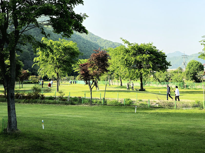 전라북도 완주군 상관파크골프장 소개