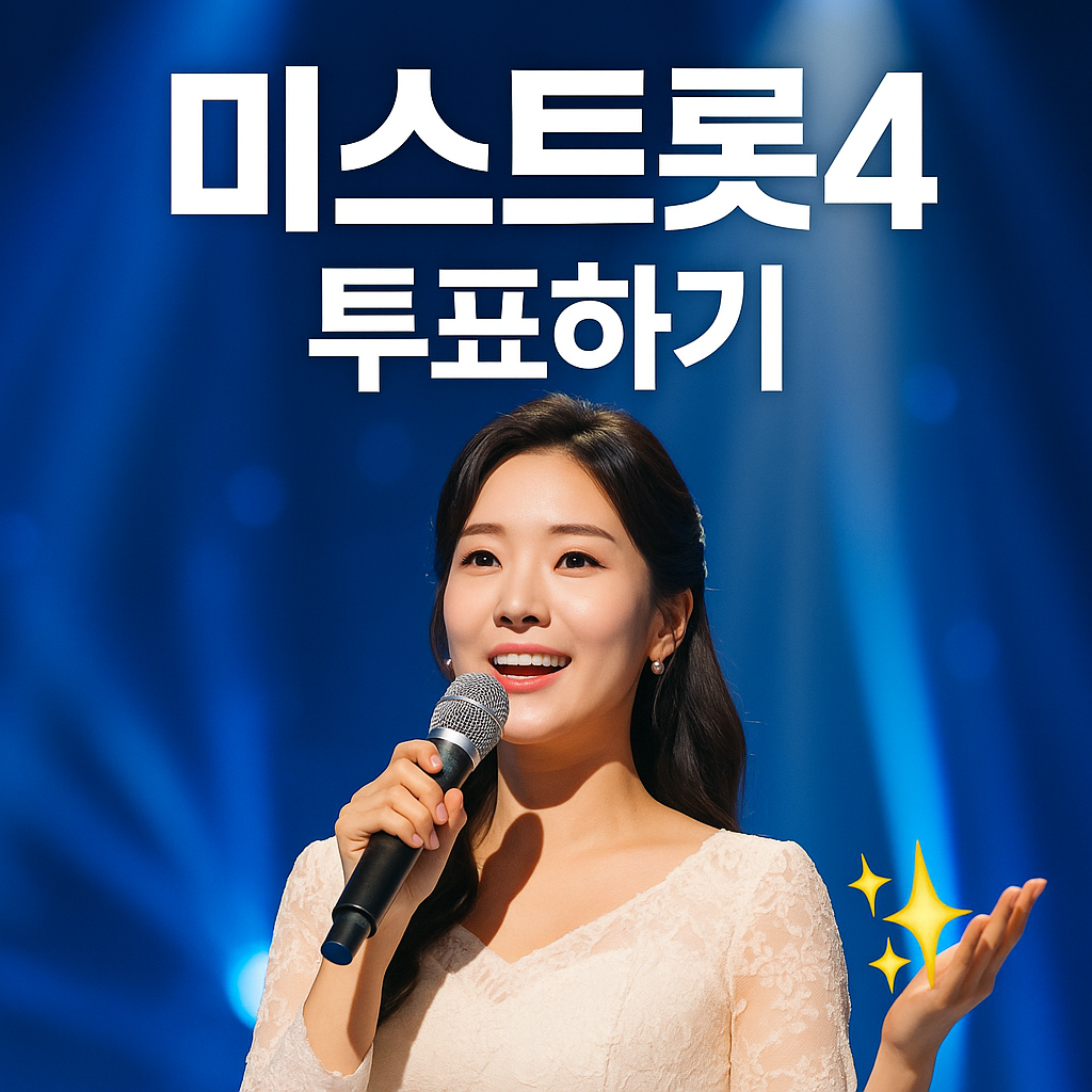 미스트롯4 투표하기