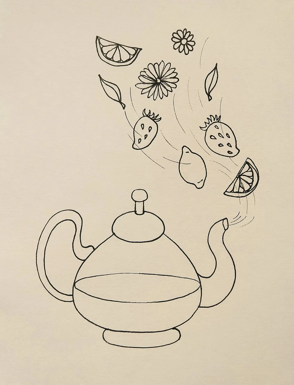 히비스커스차 카페인없는 차