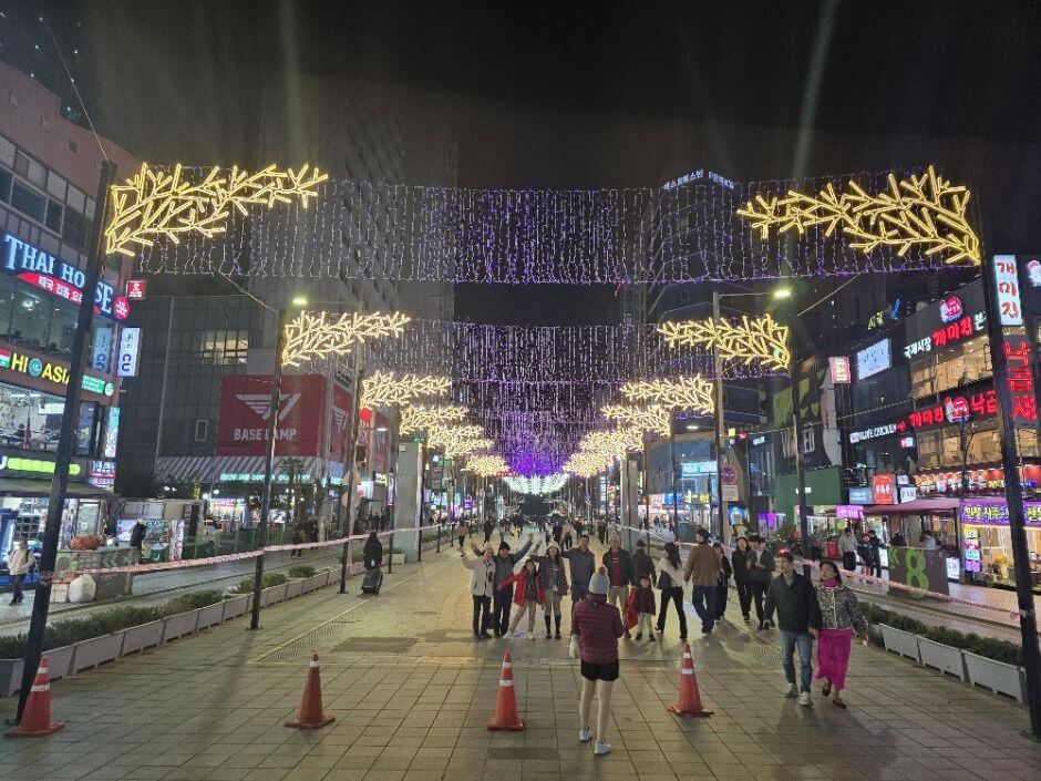 해운대 빛축제 시간