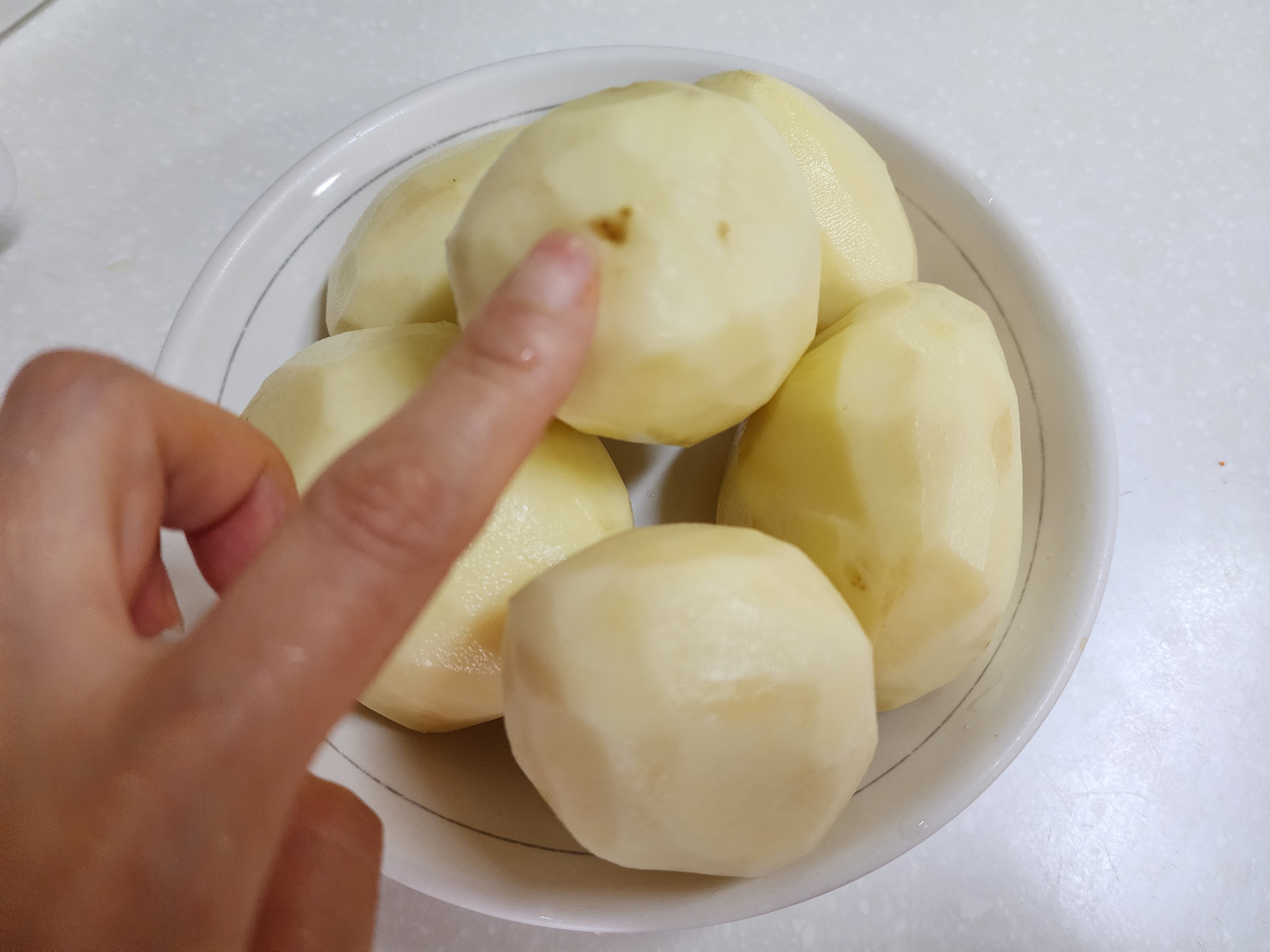 감자전 레시피, 믹서기 감자전