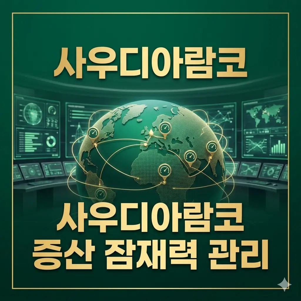 사우디아람코 증산 잠재력 관리