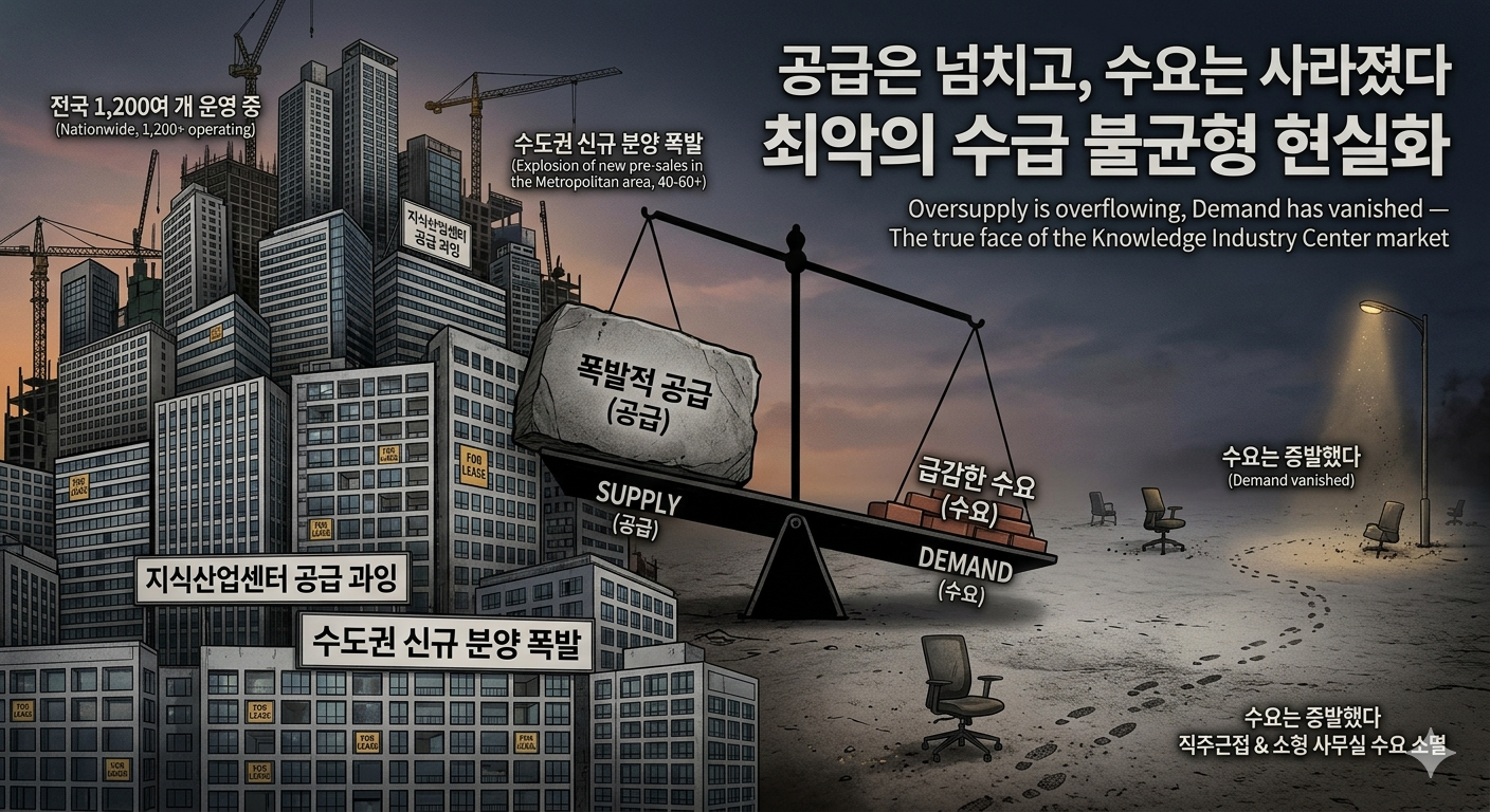 지식산업센터 공급과잉, 미분양, 수분양자들의 대응책