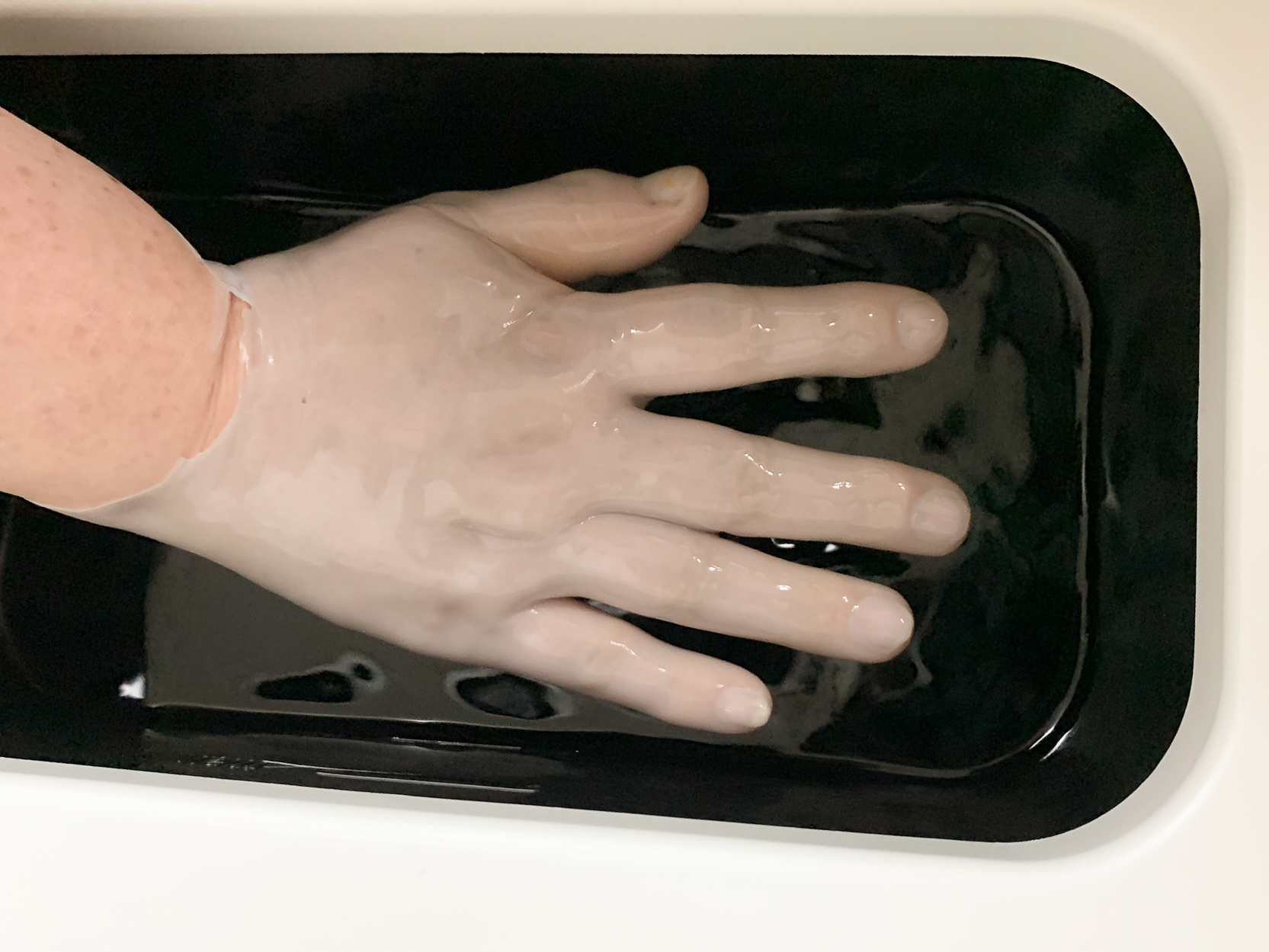 파라핀 기계 사용