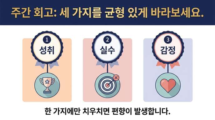 30분 주간 회고 타임테이블