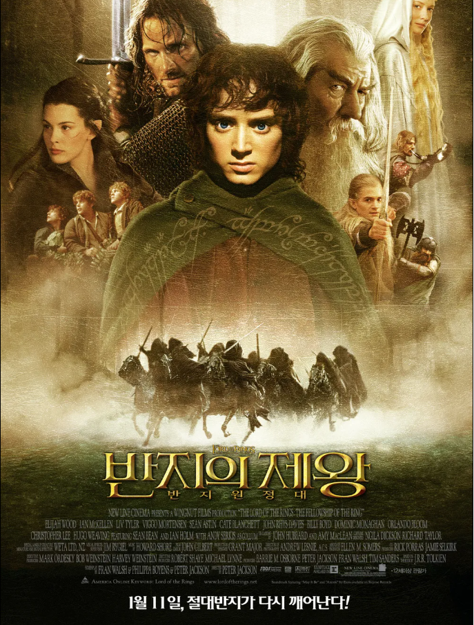 영화 반지의 제왕 포스터