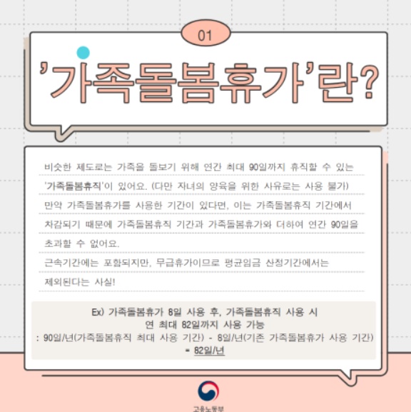 가족돌봄휴가란