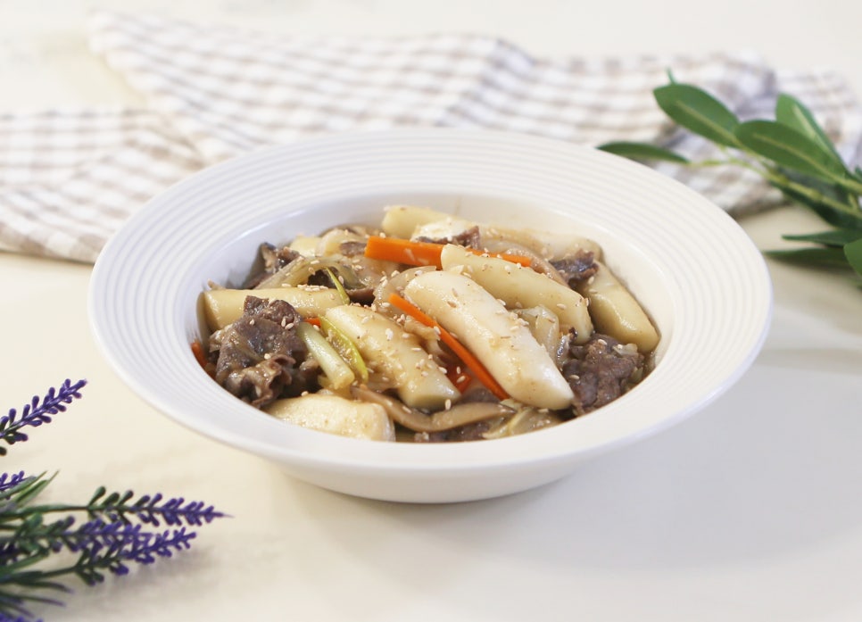 궁중떡볶이 간장떡볶이