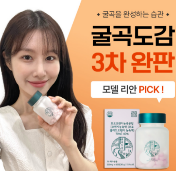 굴곡도감 후기 내돈내산