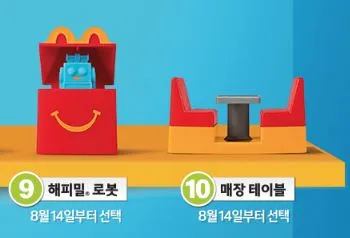 2025년 8월 맥도날드 해피밀 장난감4