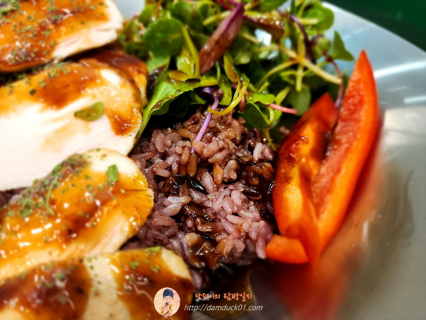 치킨데리야끼덮밥