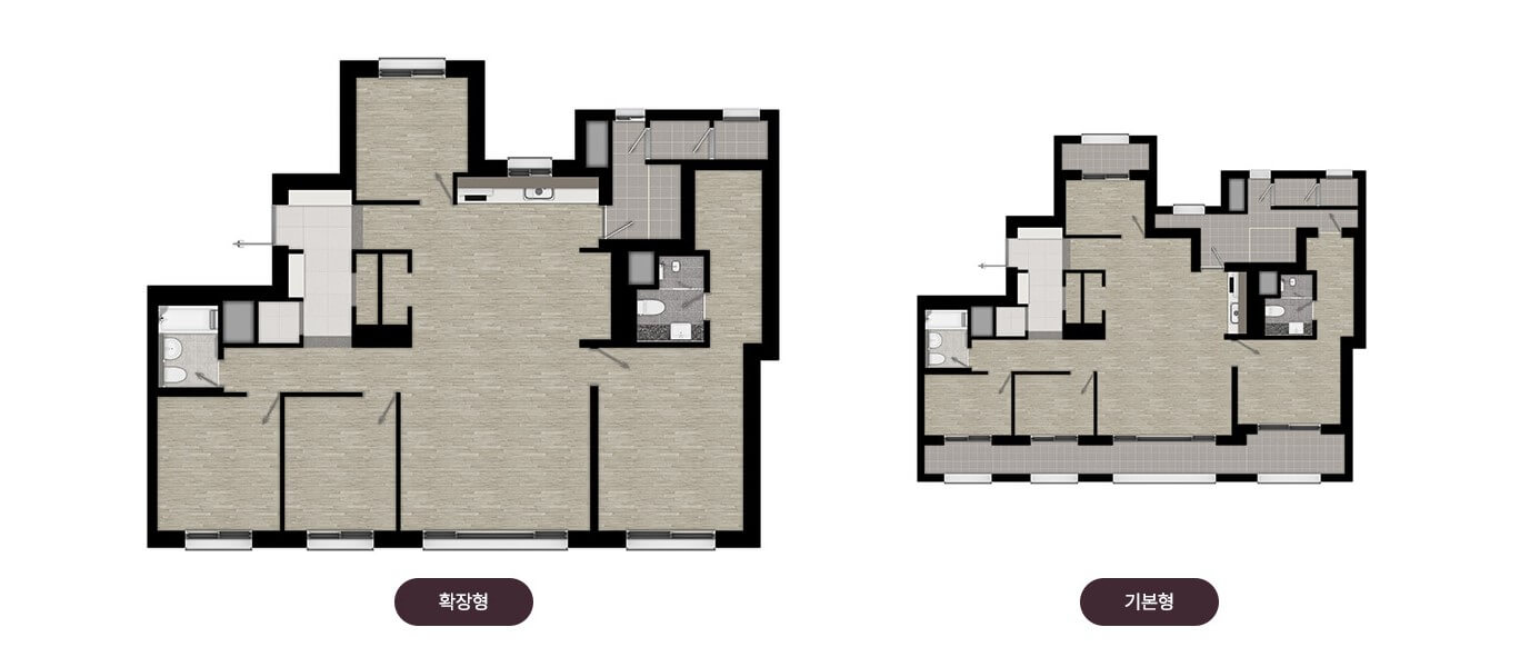 검단 제일풍경채 3차 115A 평면도