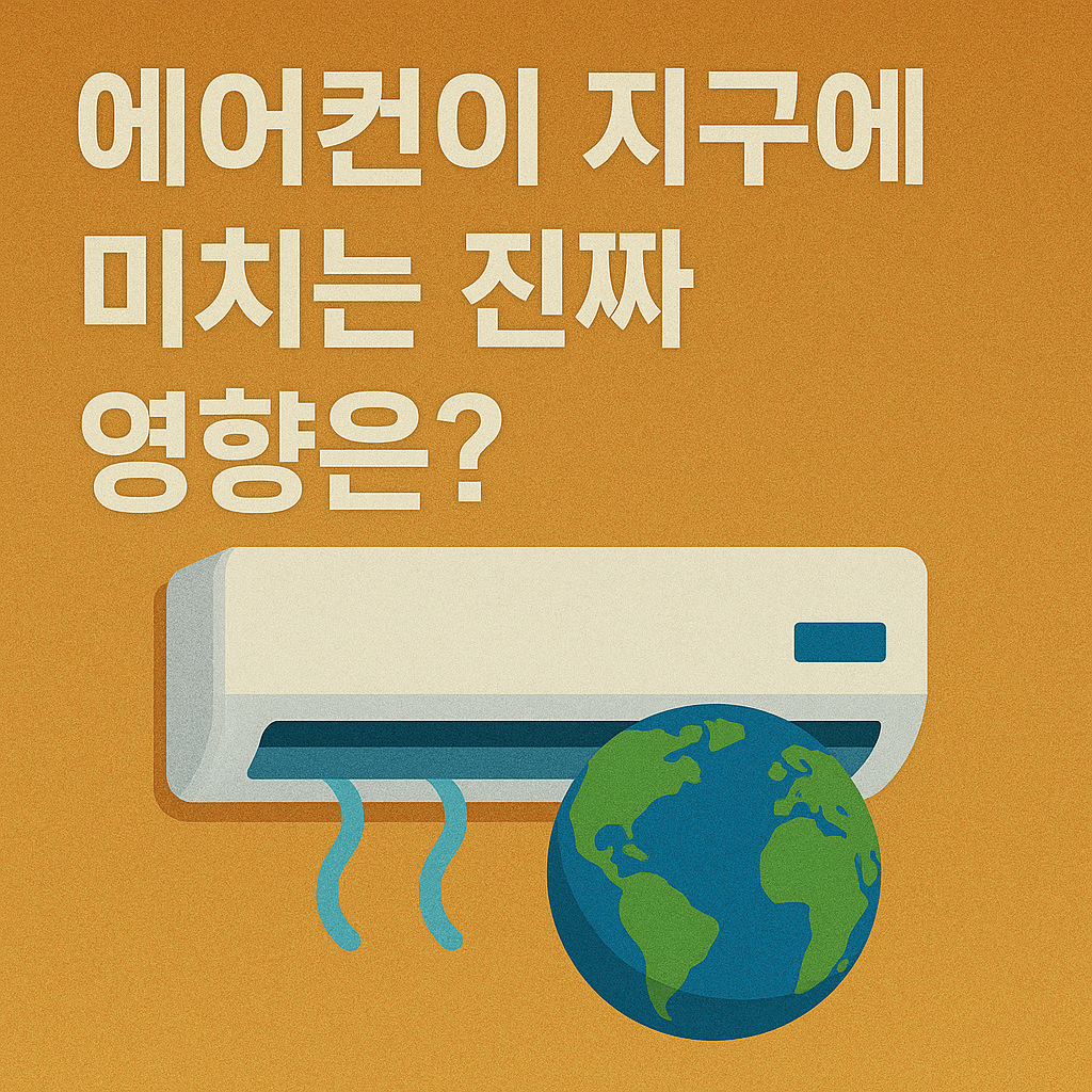 에어컨이 지구에 미치는 진짜 영향은?