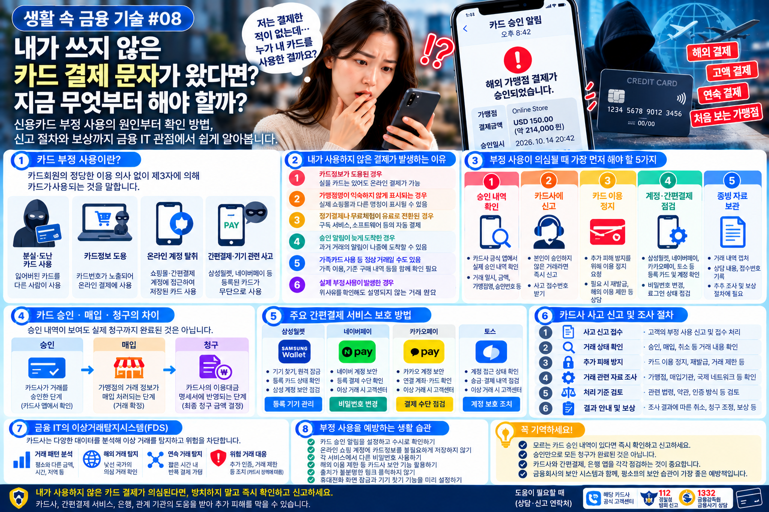 카드 결제 문자