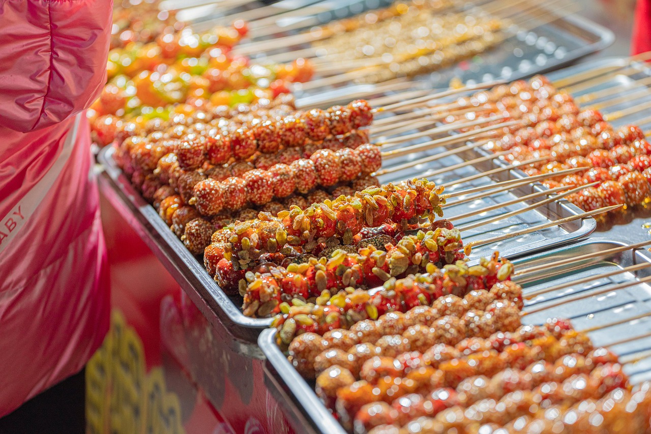 홍콩 야시장 스탠딩 푸드 문화