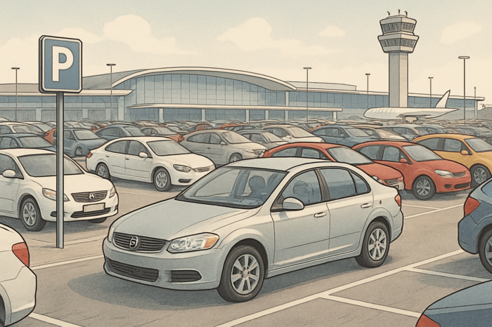인천공항 주차장 빈자리