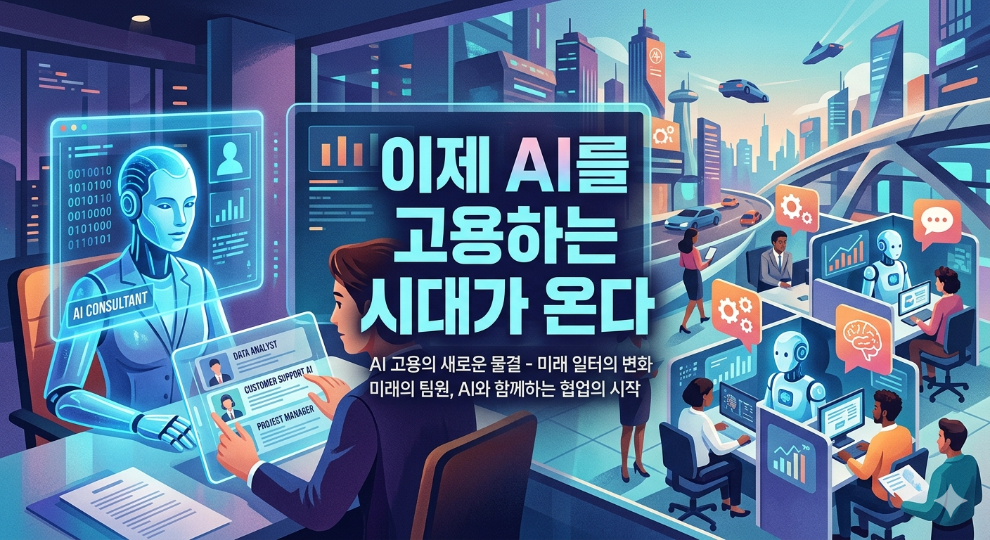 이제 AI를 고용하는 시대가 온다