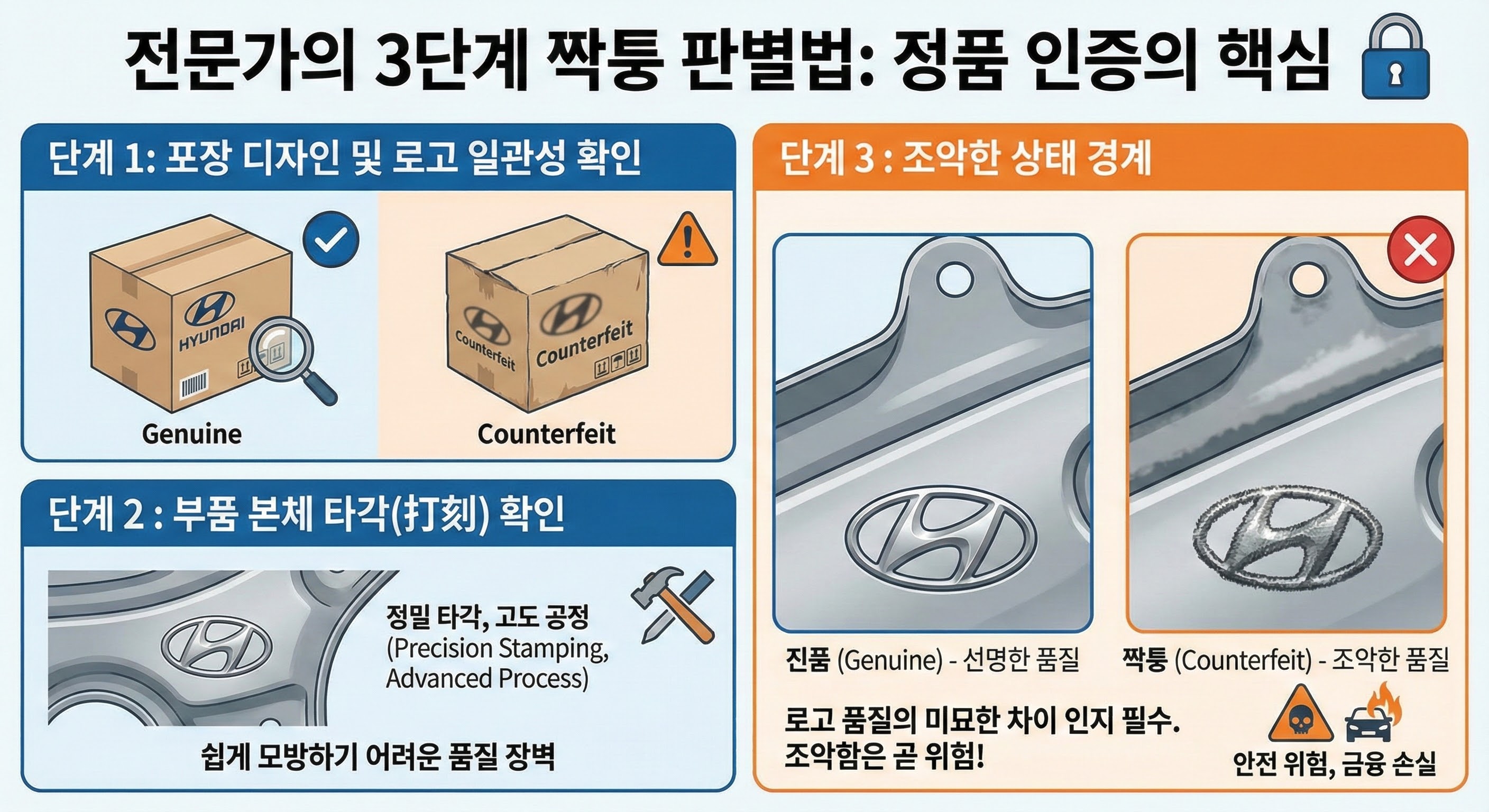 전문가의 3단계 짝퉁 판별법: 정품 인증의 핵심