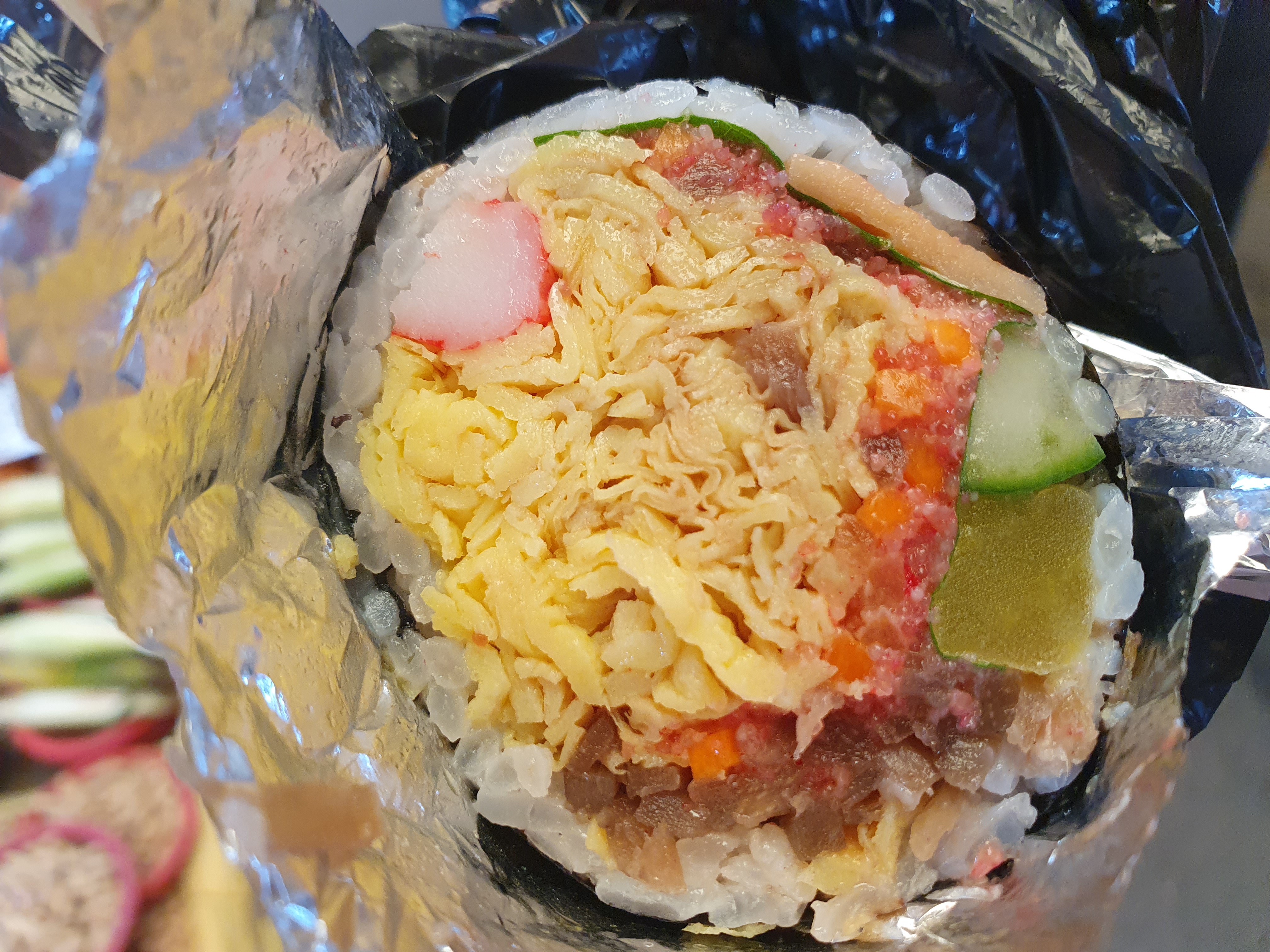 [부전시장] 명란김밥