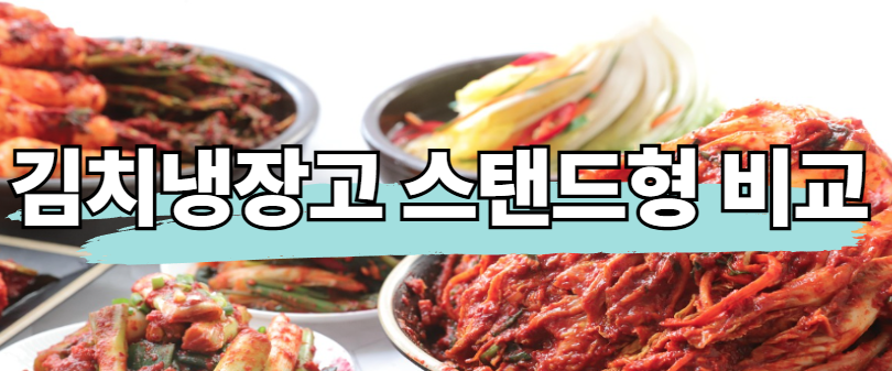 김치냉장고 스탠드형 구입 전 필독! 브랜드별 특징(삼성,LG,위니아)