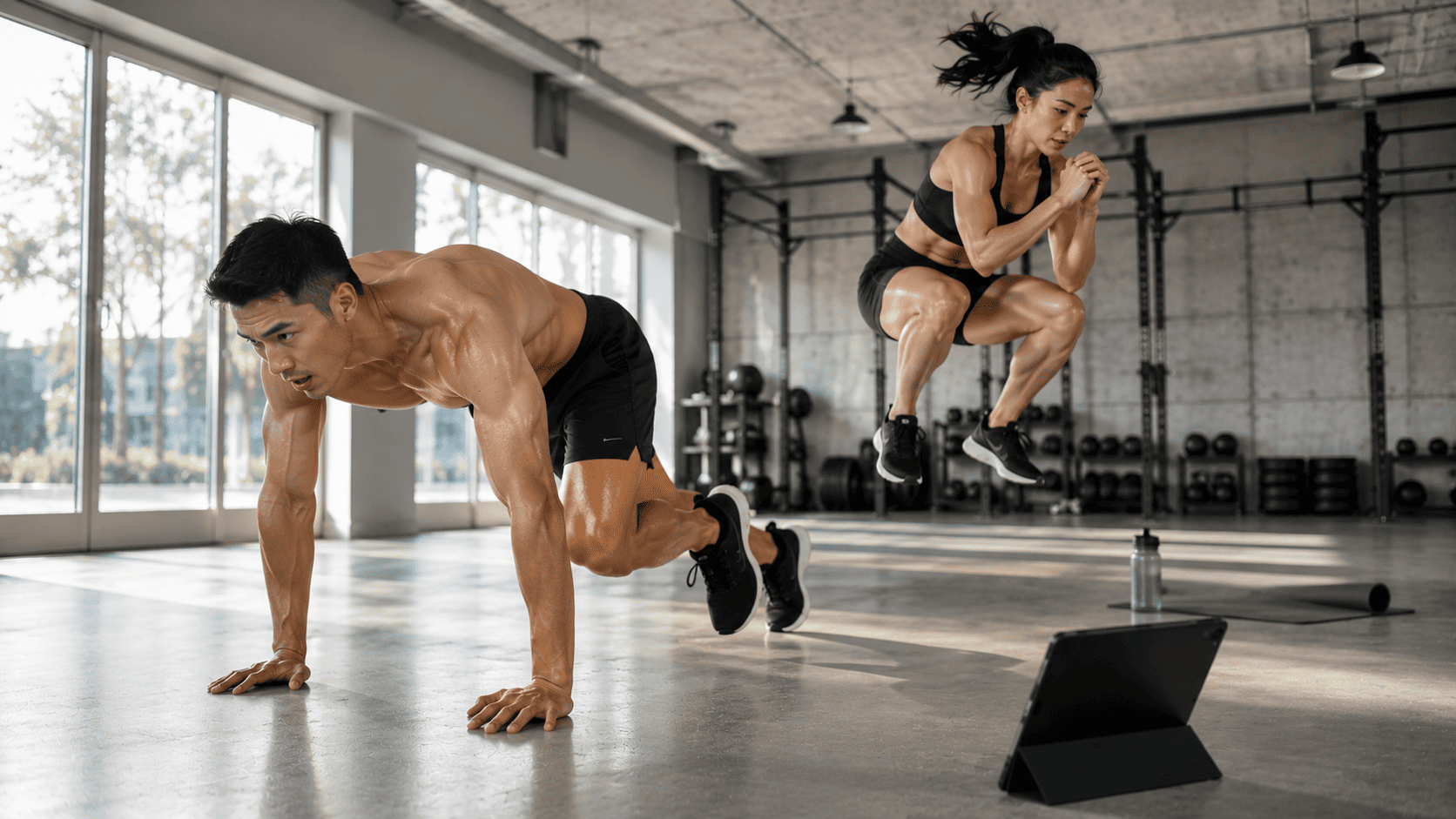 인터벌 운동으로 보는 숏타임 고강도 HIIT