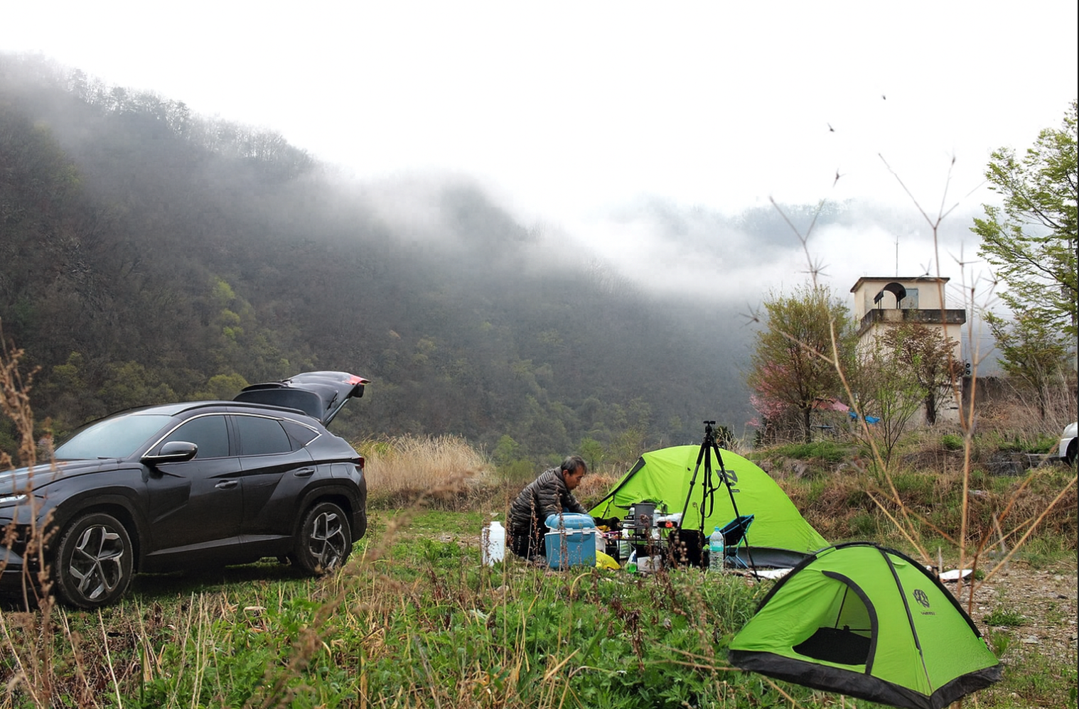 강원도 전기차 차박