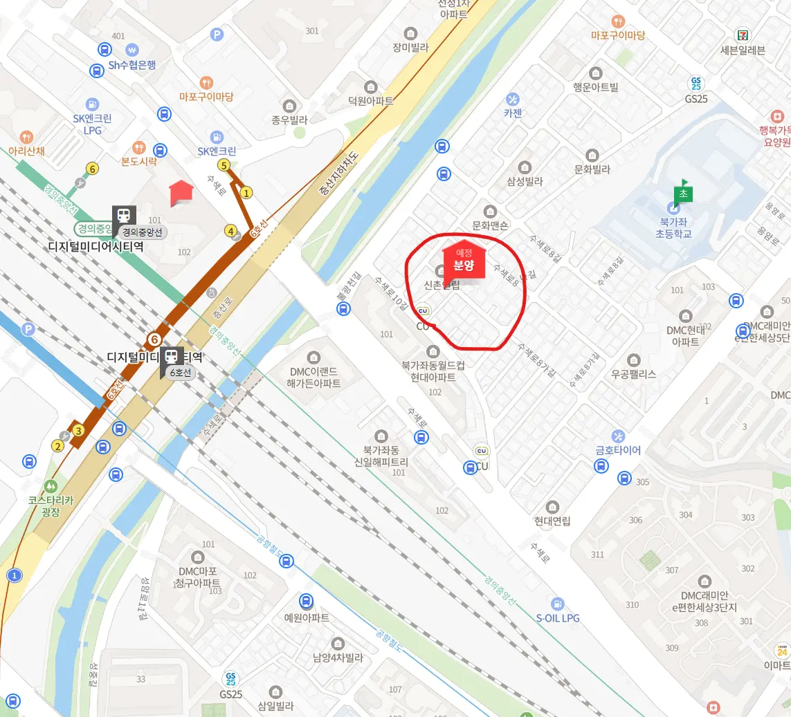 북가좌 6구역 재건축