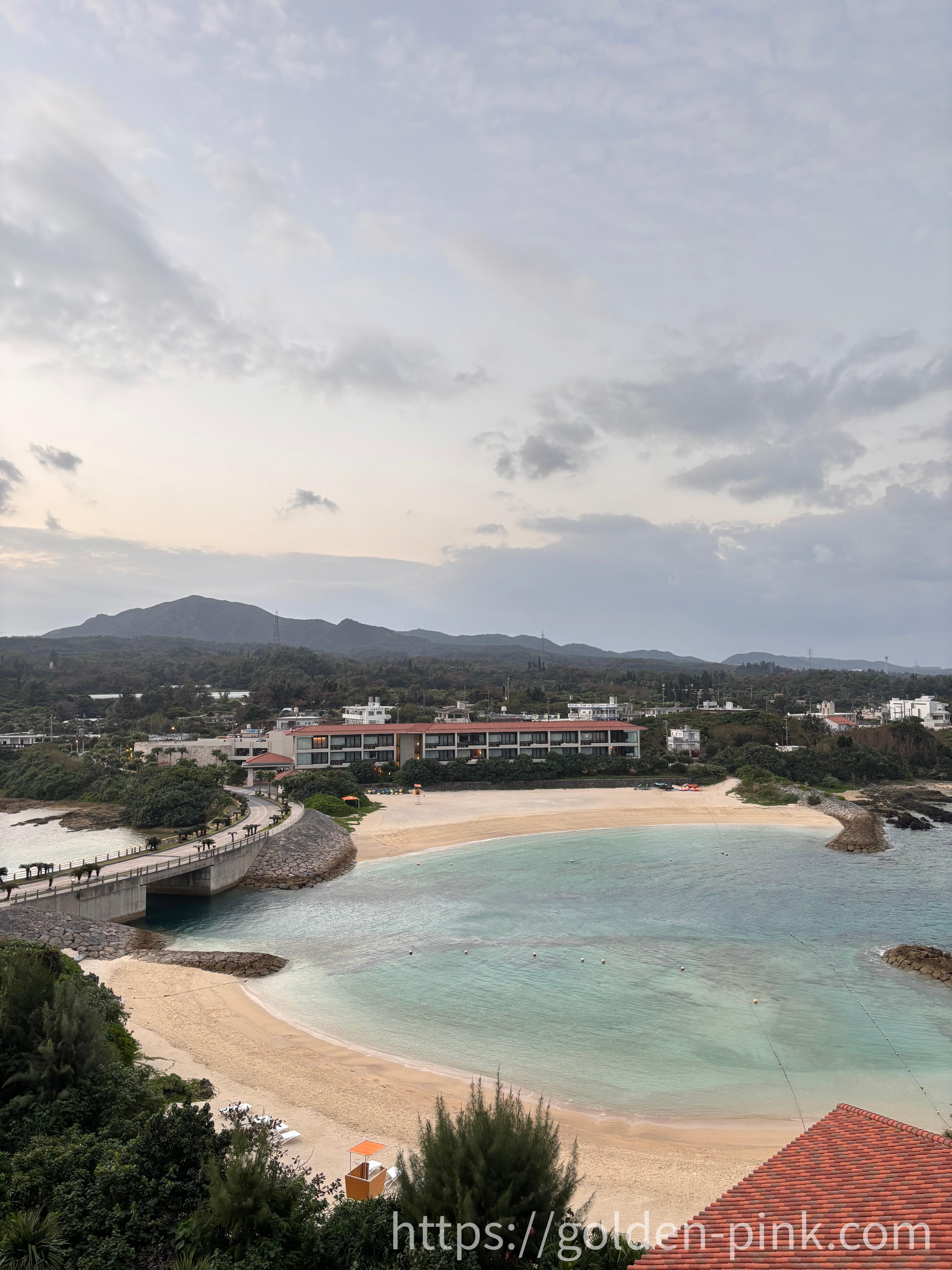 오키나와 하얏트 리젠시 세라가키 호텔 숙소에서 바라본 오션뷰 사진