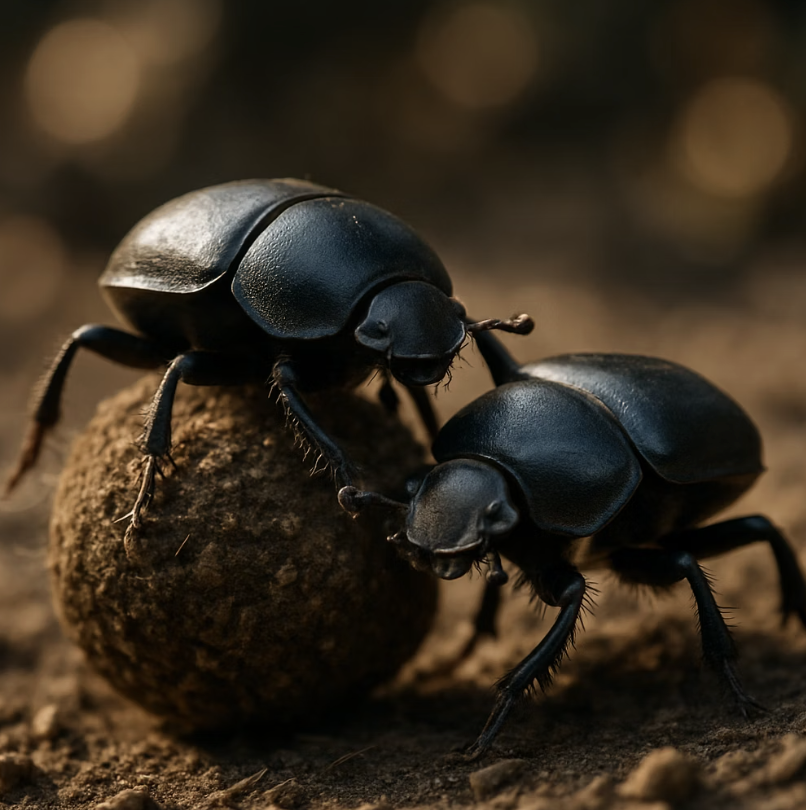 완벽한 자녀 사랑, 똥 경단의 비밀