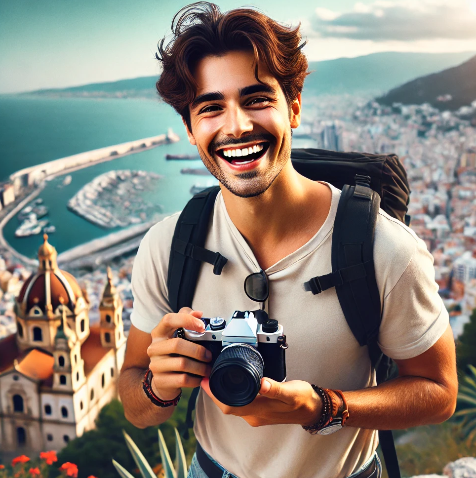 20대 워킹홀리데이로 행복한 이미지