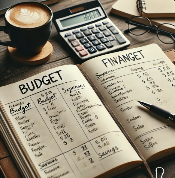 가계부 작성 관련사진