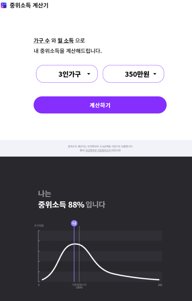중위소득-계산기-사용방법