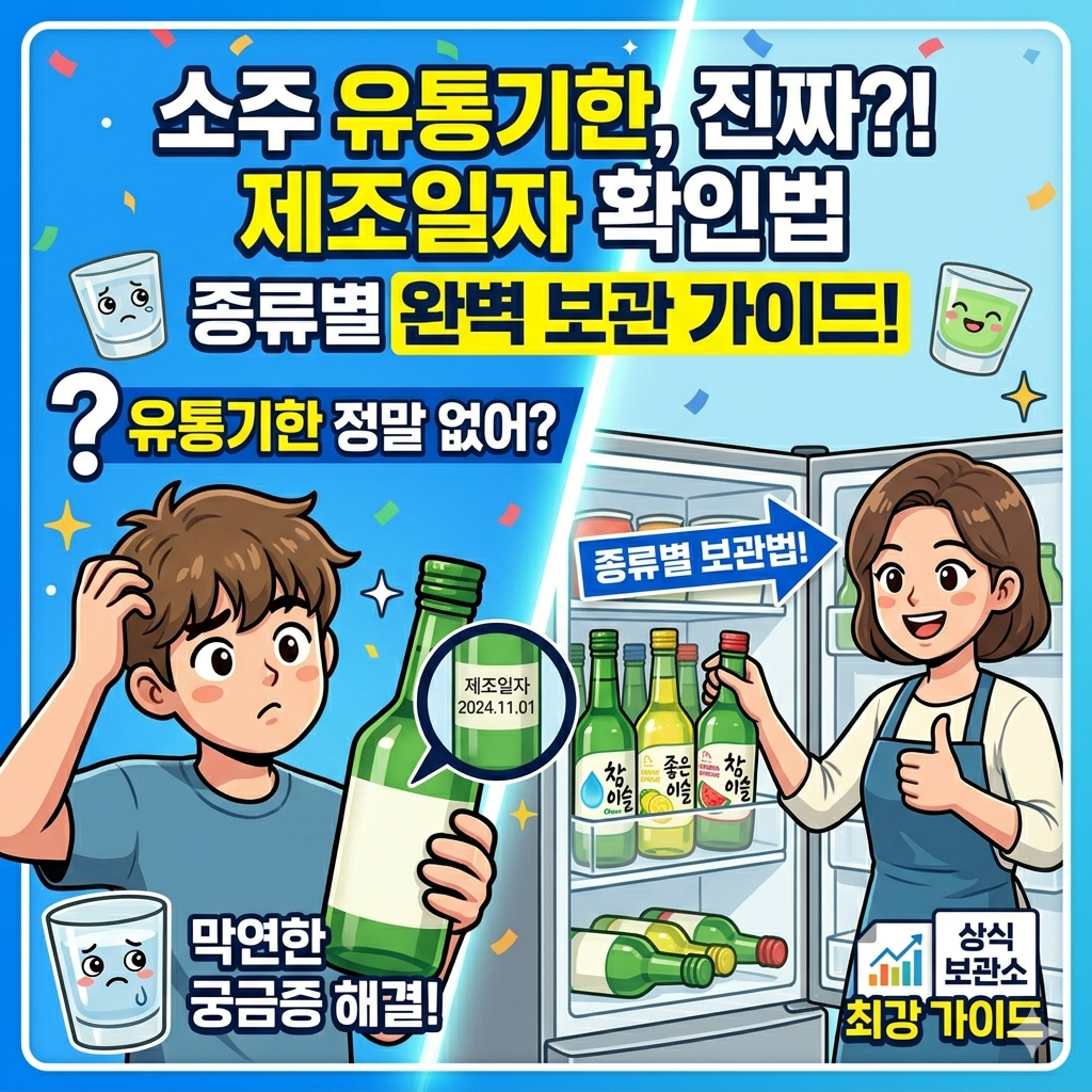 소주유통기한,보관방법