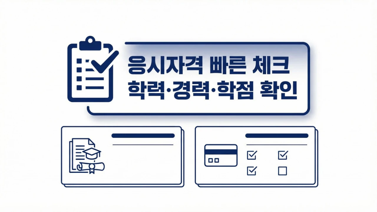 정보처리산업기사 응시자격에서 학력 경력 학점 기준을 확인하는 보조이미지