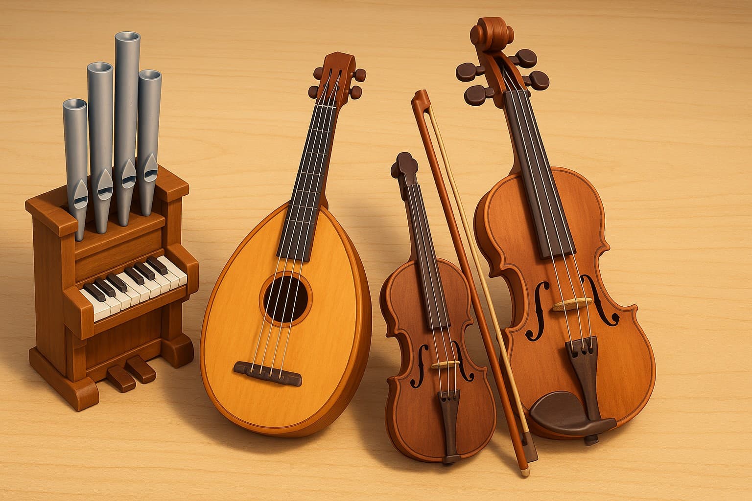 중세 시대의 음악과 악기 – 오늘날에도 남아 있는 중세 악기들