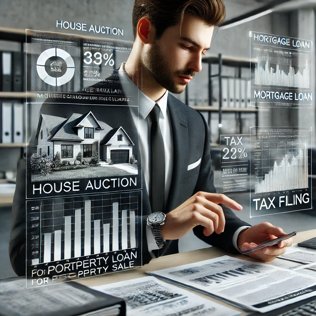 주택 경매 낙찰 후 주택담보대출과 매도 시 세금 신고 주의사항