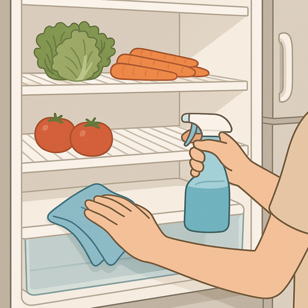 냉장고 청소 루틴