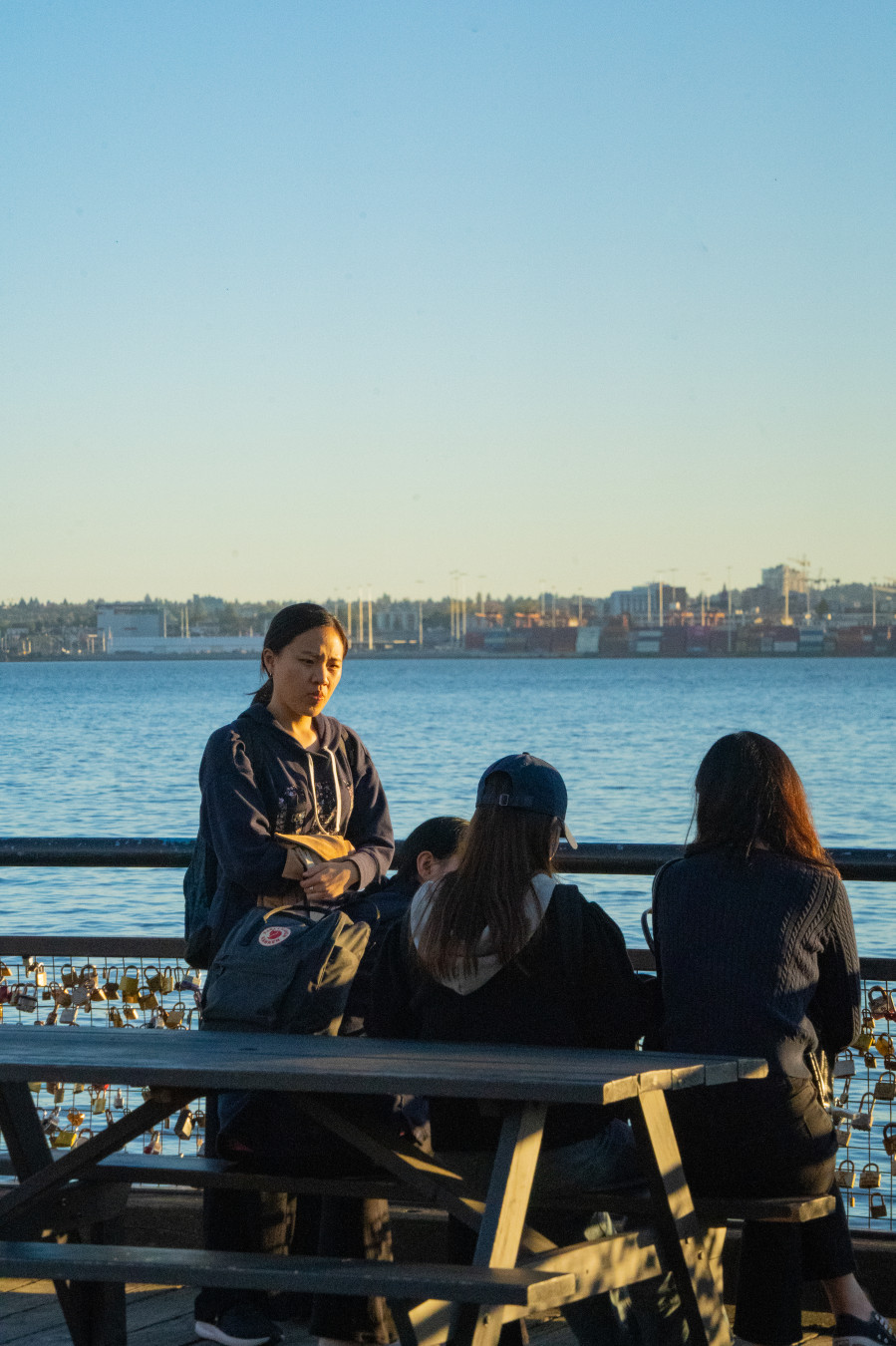 노스 밴쿠버 일몰