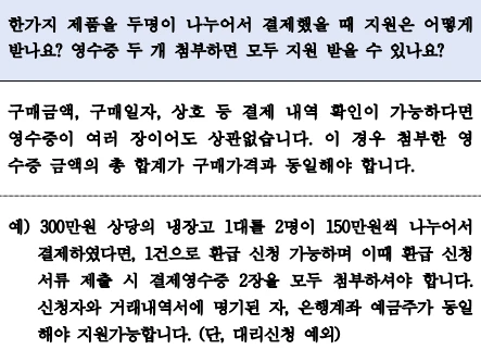 으뜸효율 가전제품 환급 조건 및 신청방법 정리 2025(1등급 가전 환급)