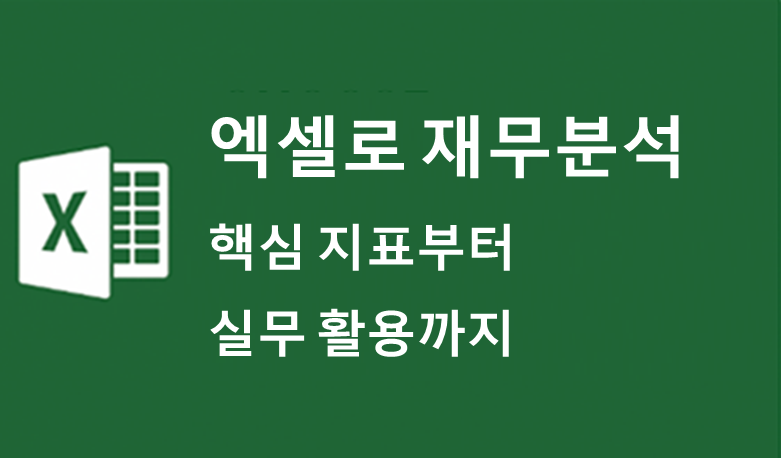 엑셀로 재무 분석, 핵심 지표부터 실전 활용까지!